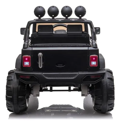 12V Kids Ride On Car MP3 2.4GHZ Remote Control LED Lights Black **