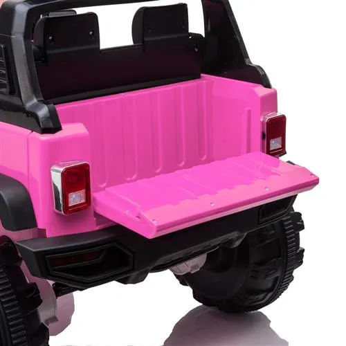 12V Kids Ride On Car SUV MP3 2.4GHZ Remote Control LED Lights Pink **