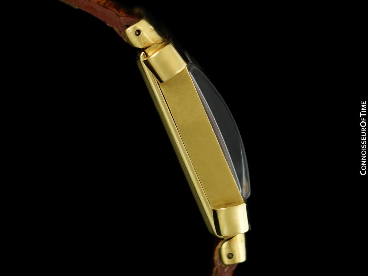 1946 Patek Philippe Vintage Mens Ref. 1450 "Top Hat" Watch - 18K Gold with Papers