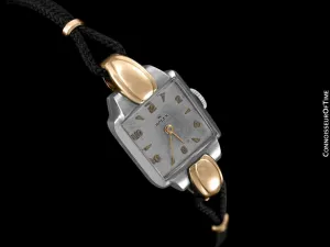 1946 Rolex Vintage Ladies Dress Watch - Two-Tone Stainless Steel & 14K Gold
