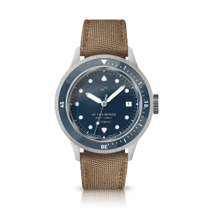 1956 Marine Automatic, Steel / Blue