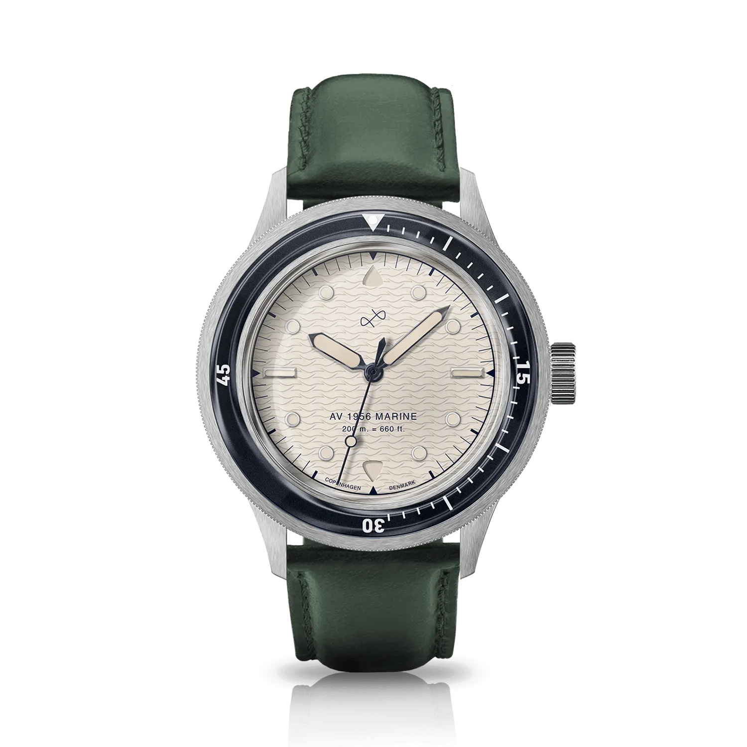 1956 Marine, Steel / Navy & Off White