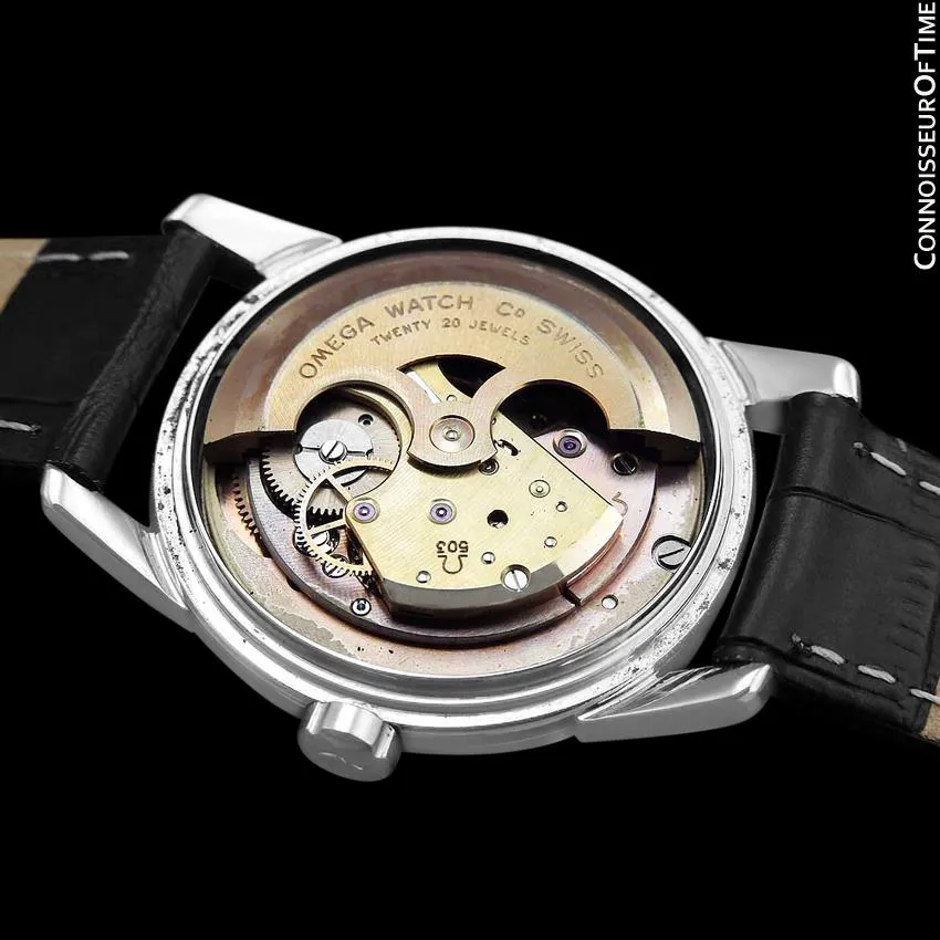 1957 Omega Seamaster Calendar Vintage Mens Cal. 503 Automatic Watch - Stainless Steel