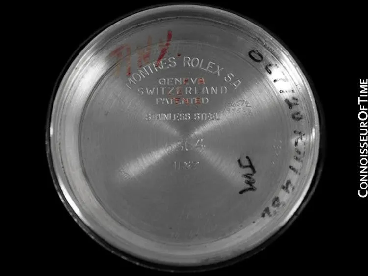 1957 Rolex Oyster Perpetual Vintage Mens Watch - Stainless Steel