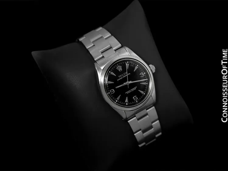 1957 Rolex Oyster Perpetual Vintage Mens Watch - Stainless Steel