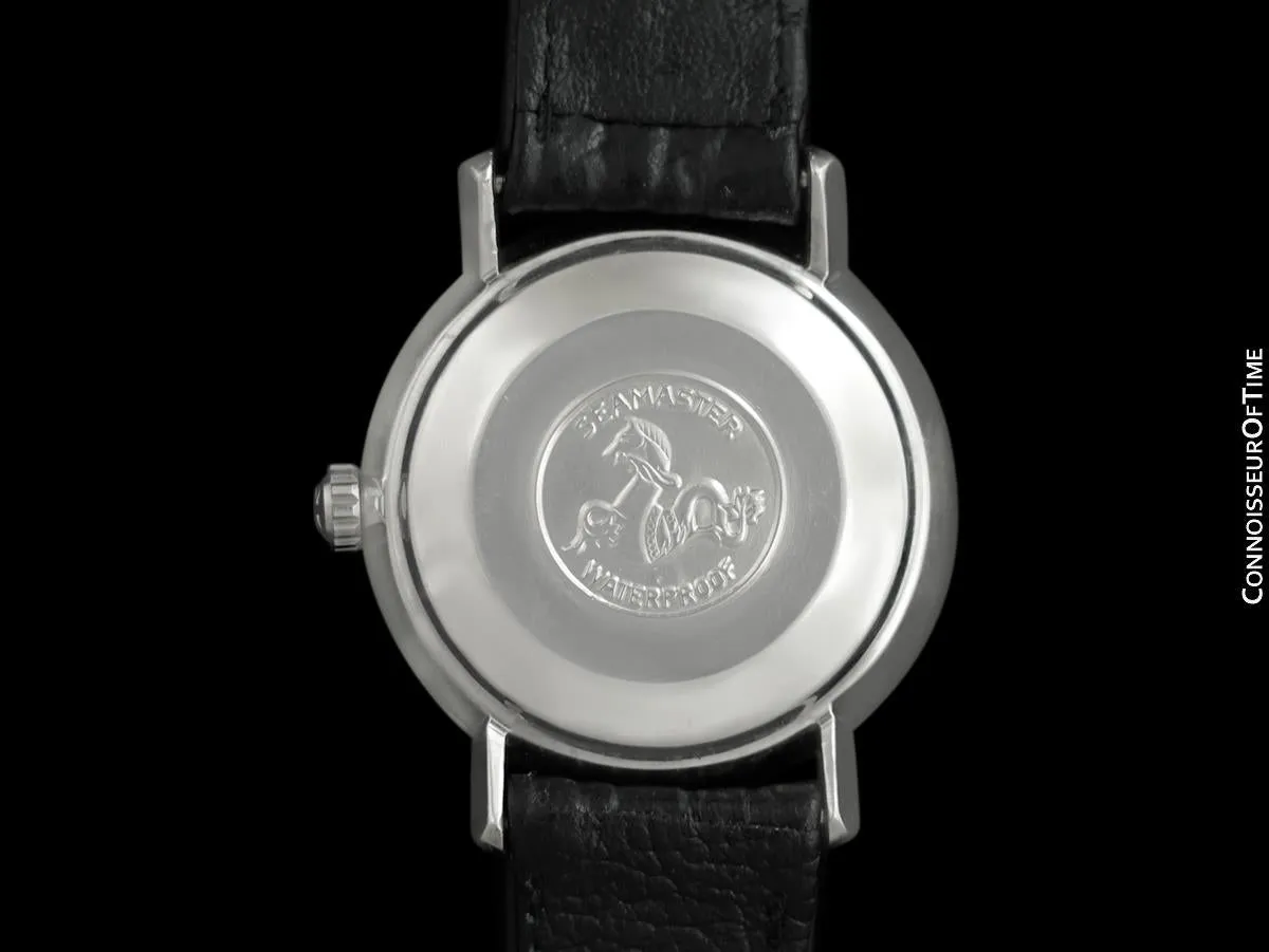 1960's Omega Seamaster De Ville Vintage Mens Cal. 560 Stainless Steel Watch, Automatic, Date - Rare Only 3000 Made