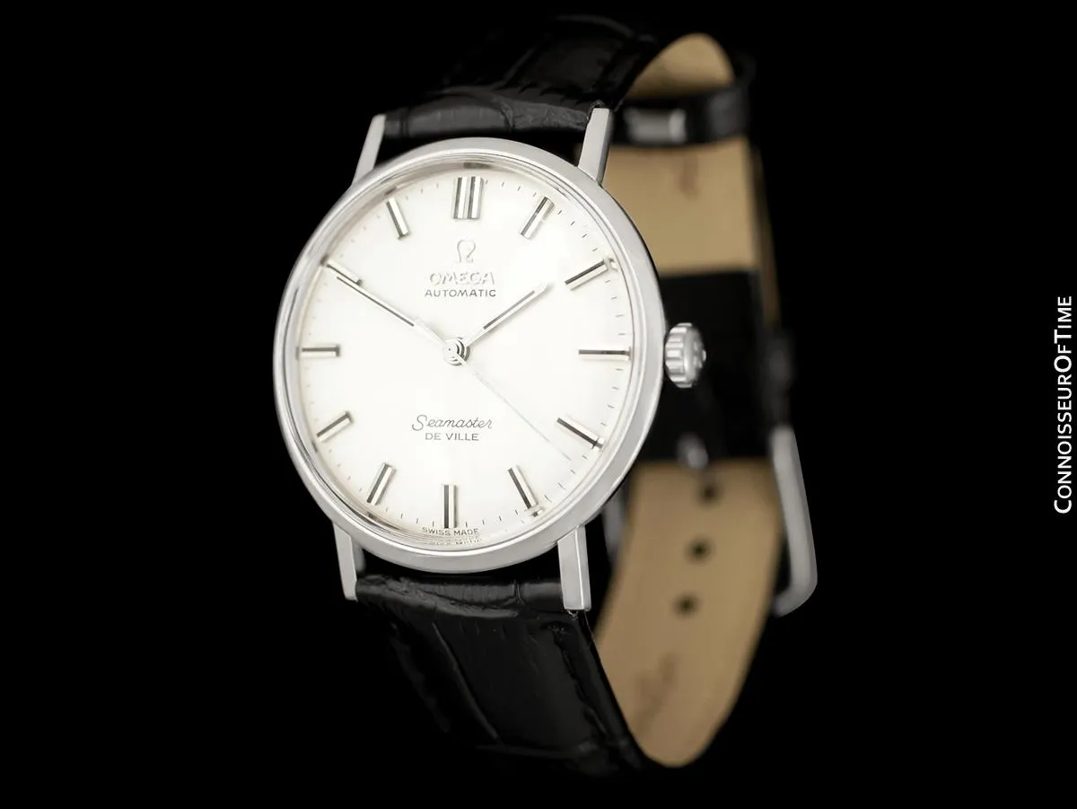 1961 Omega Seamaster De Ville Vintage Mens Automatic Watch - Stainless Steel