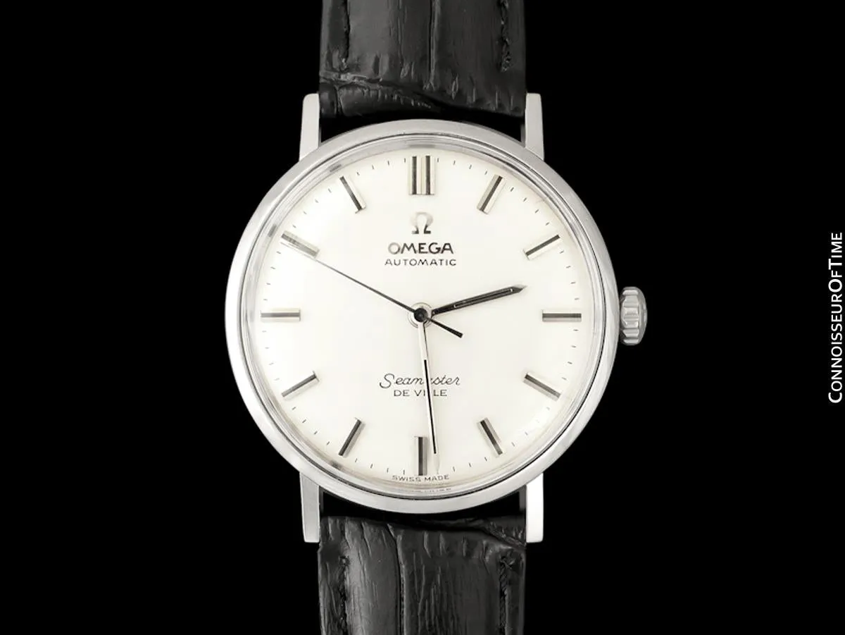 1961 Omega Seamaster De Ville Vintage Mens Automatic Watch - Stainless Steel