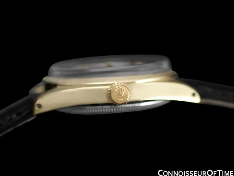 1964 Rolex Oyster Perpetual Vintage Mens Watch - 14K Gold & Stainless Steel
