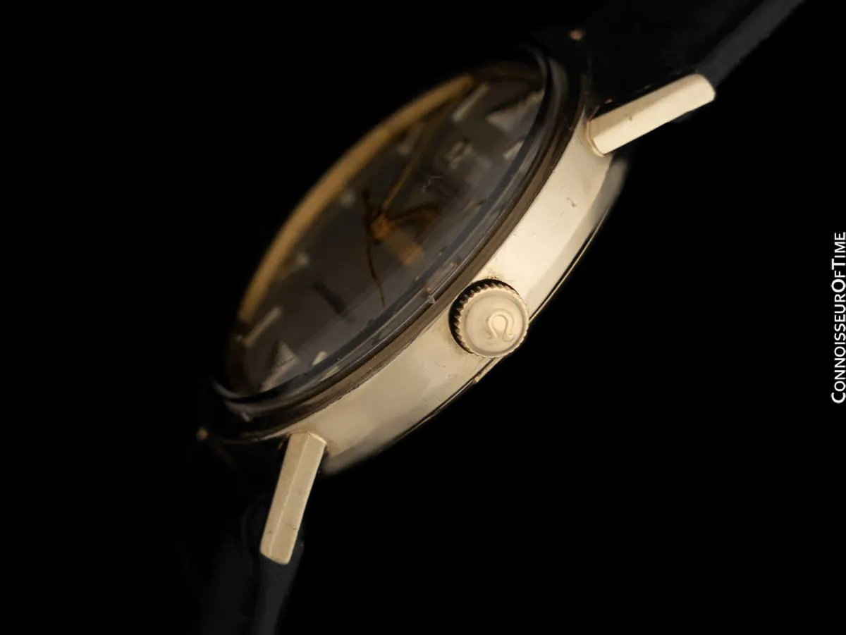 1965 Omega Seamaster Cal. 560 Vintage Mens 14K Gold Filled Watch - Only Approx. 3000 Made