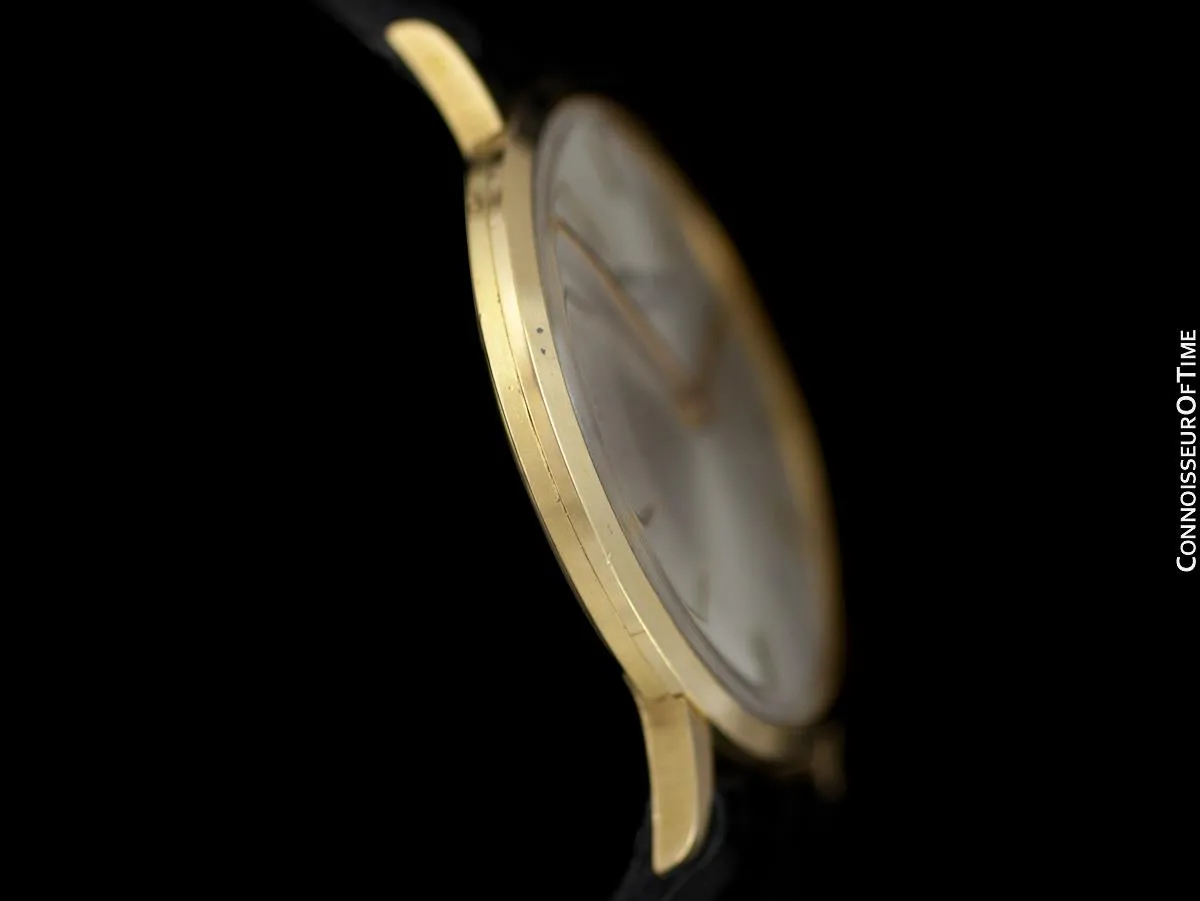 1965 Patek Philippe Vintage Mens Handwound Dress Watch Ref. 3468 - 18K Gold with Papers
