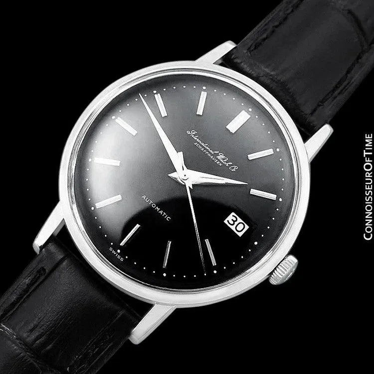1968 IWC Vintage Mens Full Size Watch, Cal. 8541 Automatic with Date - Stainless Steel