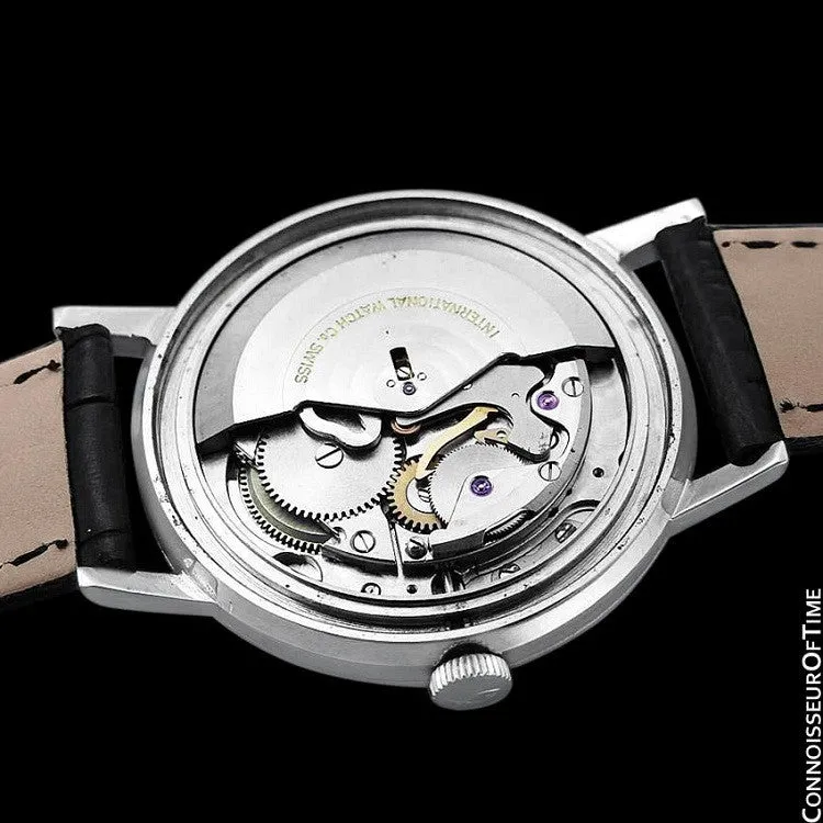 1968 IWC Vintage Mens Full Size Watch, Cal. 8541 Automatic with Date - Stainless Steel