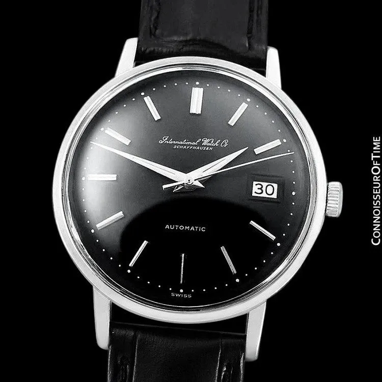 1968 IWC Vintage Mens Full Size Watch, Cal. 8541 Automatic with Date - Stainless Steel