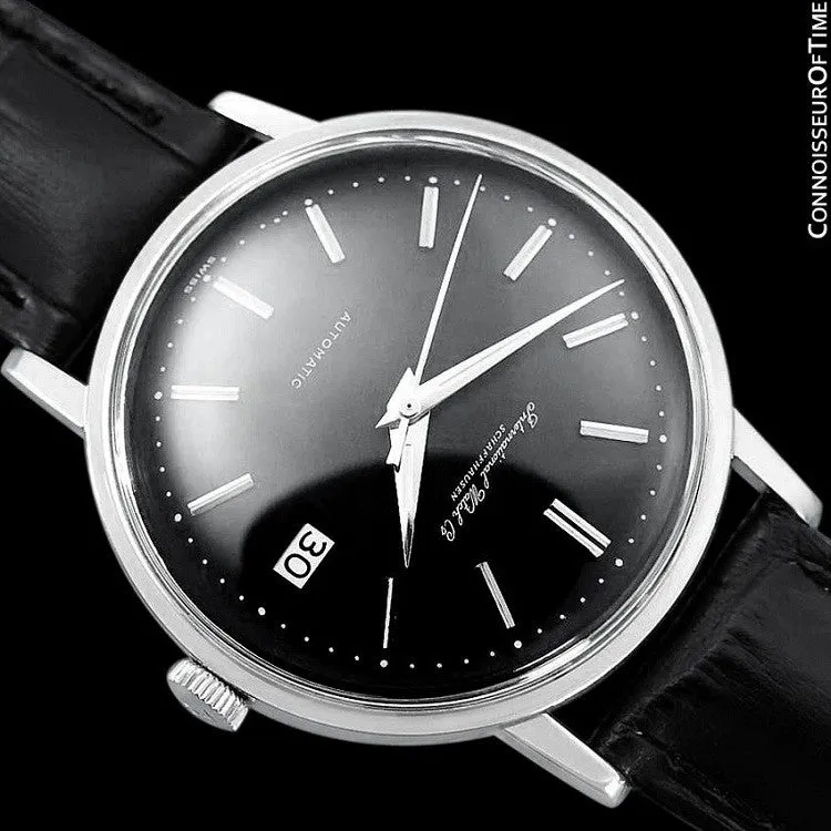 1968 IWC Vintage Mens Full Size Watch, Cal. 8541 Automatic with Date - Stainless Steel