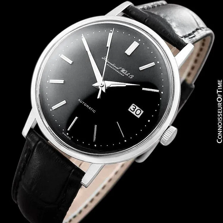 1968 IWC Vintage Mens Full Size Watch, Cal. 8541 Automatic with Date - Stainless Steel