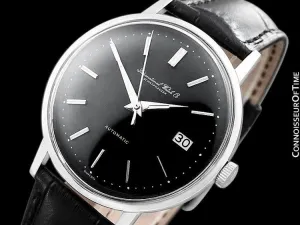 1968 IWC Vintage Mens Full Size Watch, Cal. 8541 Automatic with Date - Stainless Steel