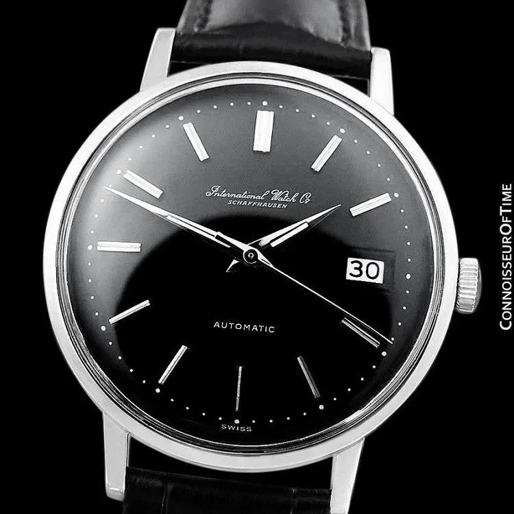1968 IWC Vintage Mens Full Size Watch, Cal. 8541 Automatic with Date - Stainless Steel