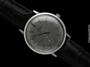 1968 Omega Vintage De Ville Mens Classic Automatic Watch - Stainless Steel