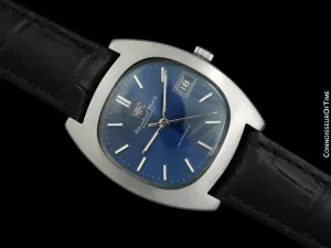 1970 IWC Vintage Mens Full Size Watch, Cal. 8541B Pellaton Automatic with Date - Stainless Steel