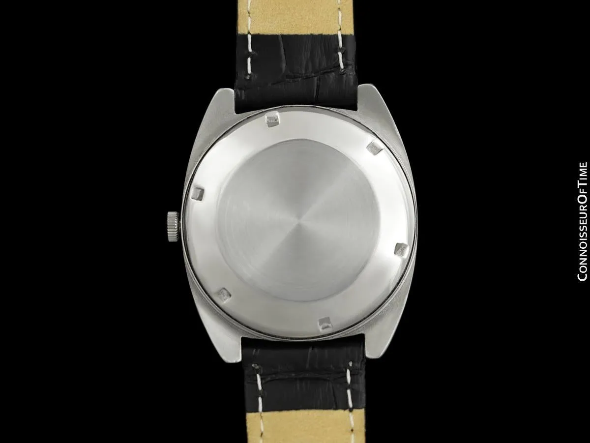 1970 IWC Vintage Mens Full Size Watch, Cal. 8541B Pellaton Automatic with Date - Stainless Steel