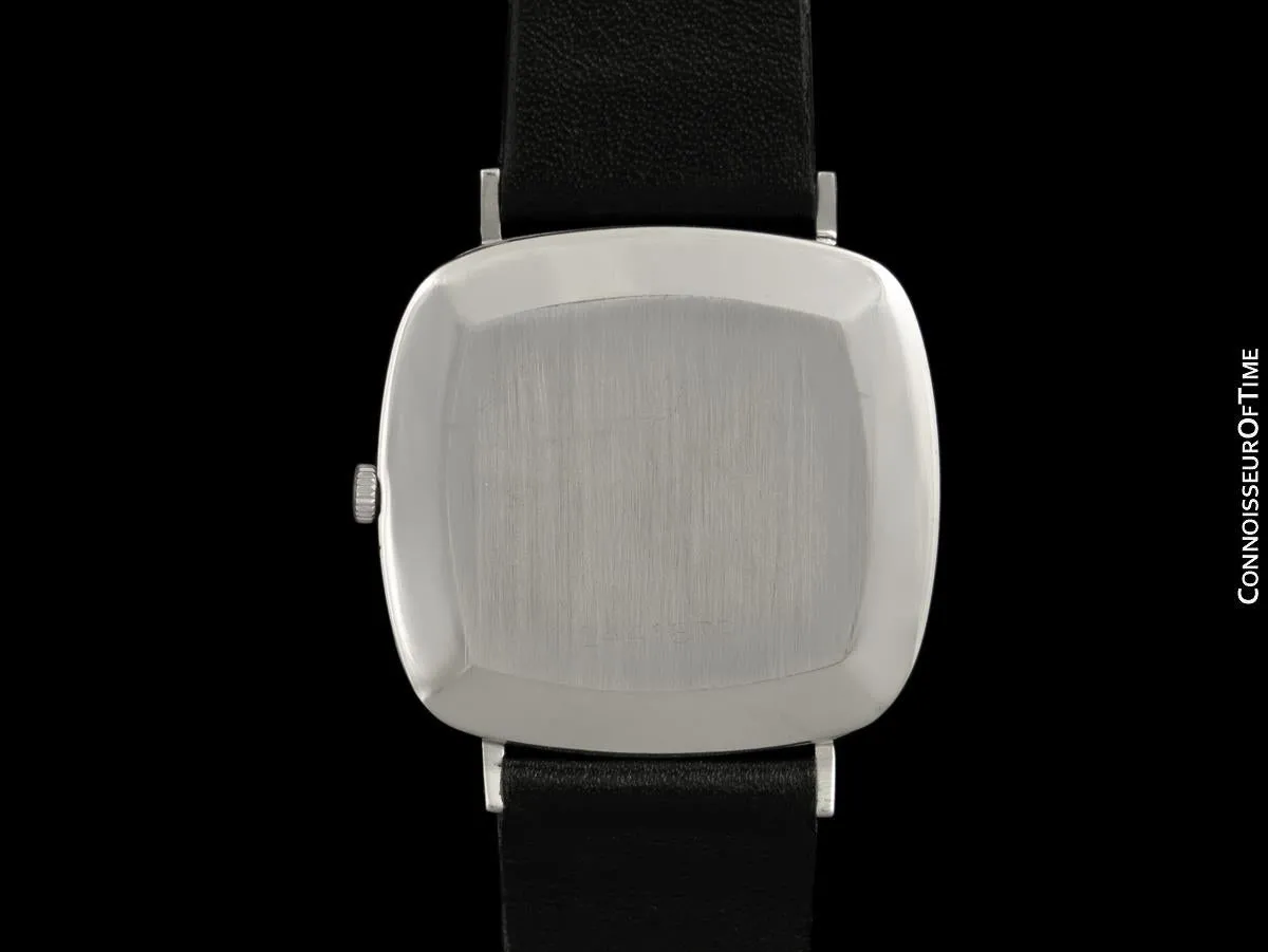 1970 Rolex Cellini Vintage Mens Midsize Handwound TV Watch, Ref. 3830 - 18K White Gold