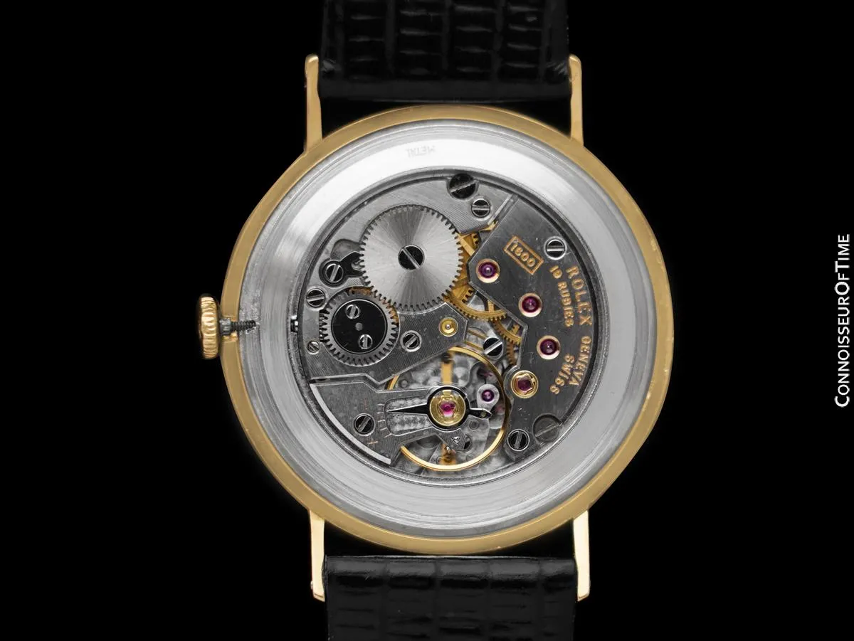 1972 Rolex Cellini Vintage Mens Handwound Ref. 3833 Watch - 18K Gold