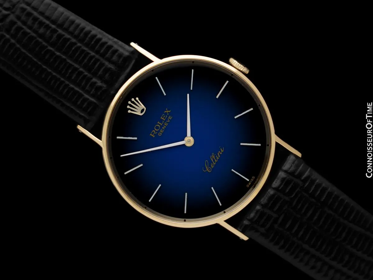 1972 Rolex Cellini Vintage Mens Handwound Ref. 3833 Watch - 18K Gold