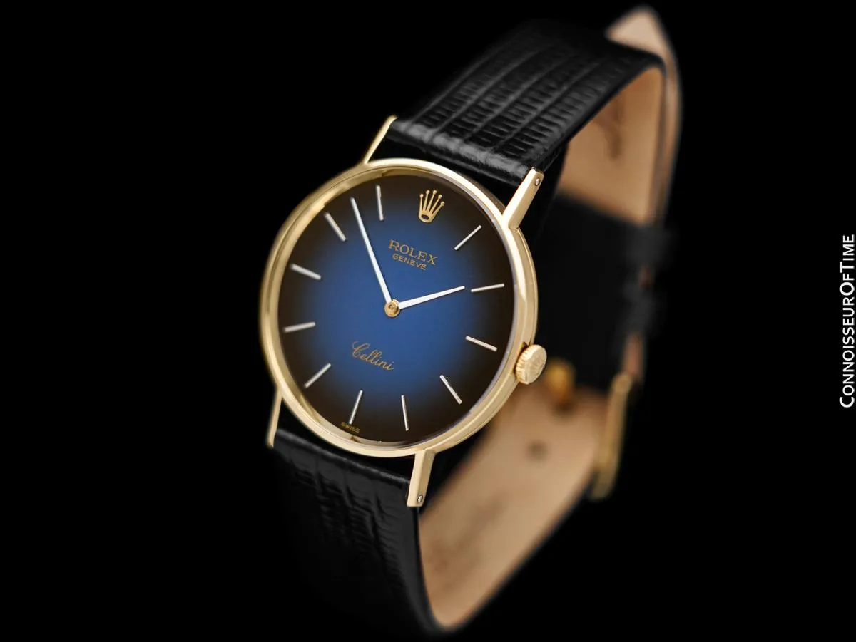 1972 Rolex Cellini Vintage Mens Handwound Ref. 3833 Watch - 18K Gold