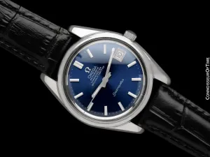 1973 Omega Seamaster Chronometer Full Size Vintage Mens Watch - Stainless Steel