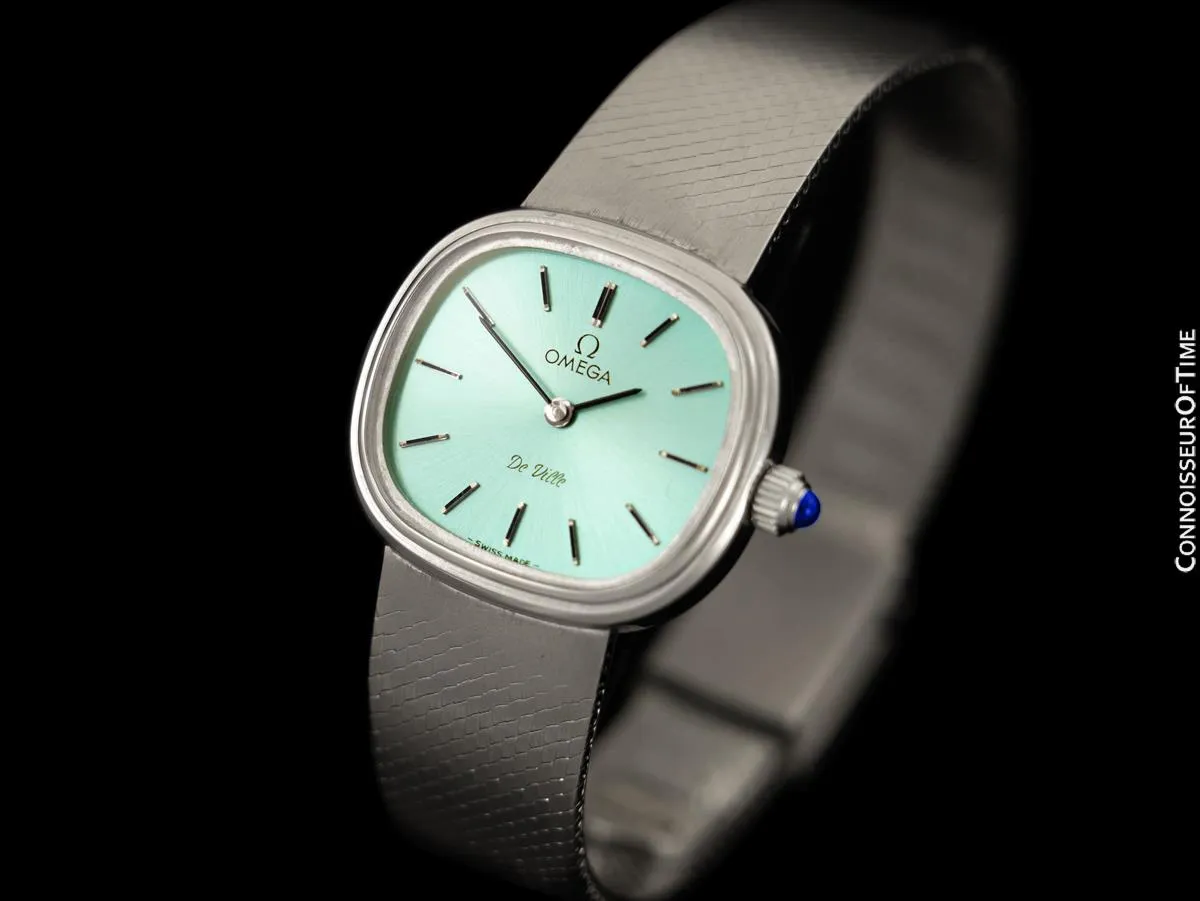 1978 Omega De Ville Vintage Ladies Handwound Watch - Stainless Steel