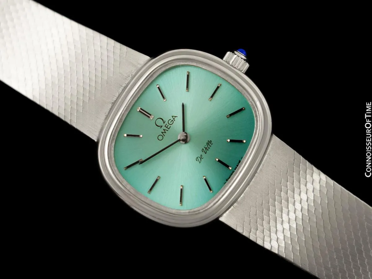 1978 Omega De Ville Vintage Ladies Handwound Watch - Stainless Steel