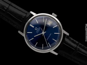 1979 Omega Seamaster Mens Vintage Watch, Automatic, Date - Stainless Steel