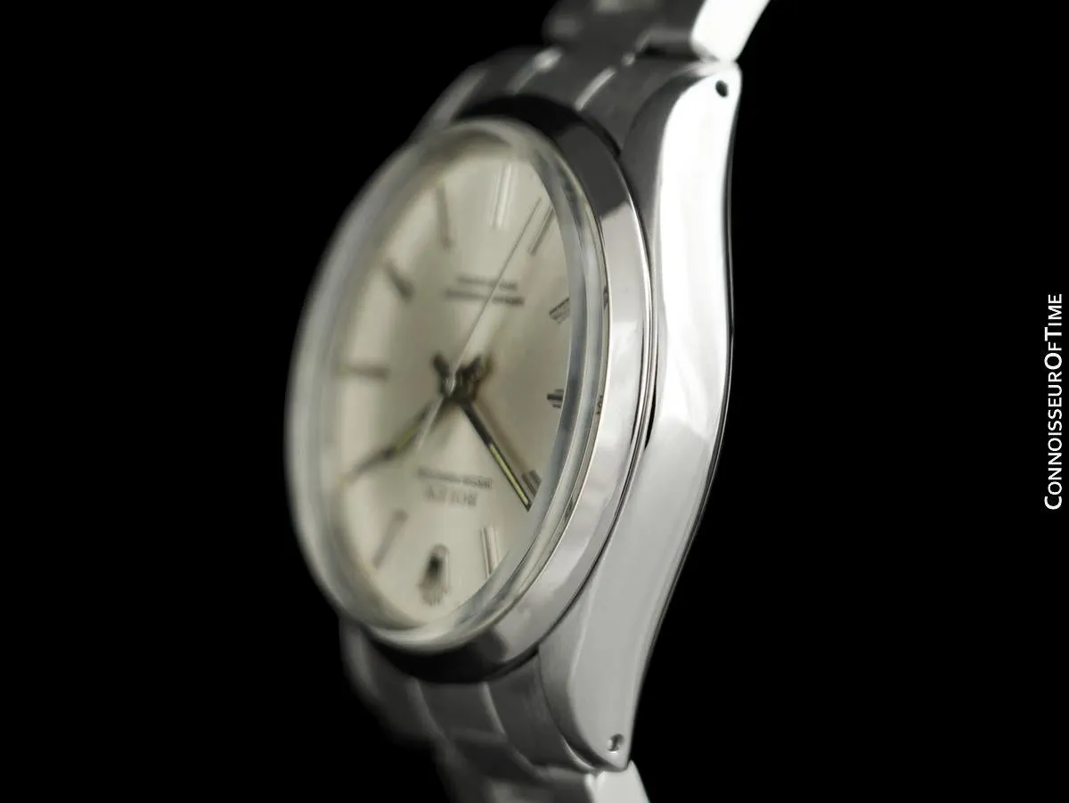 1988 Rolex Oyster Perpetual Vintage Mens Watch, Ref. 1002 - Stainless Steel
