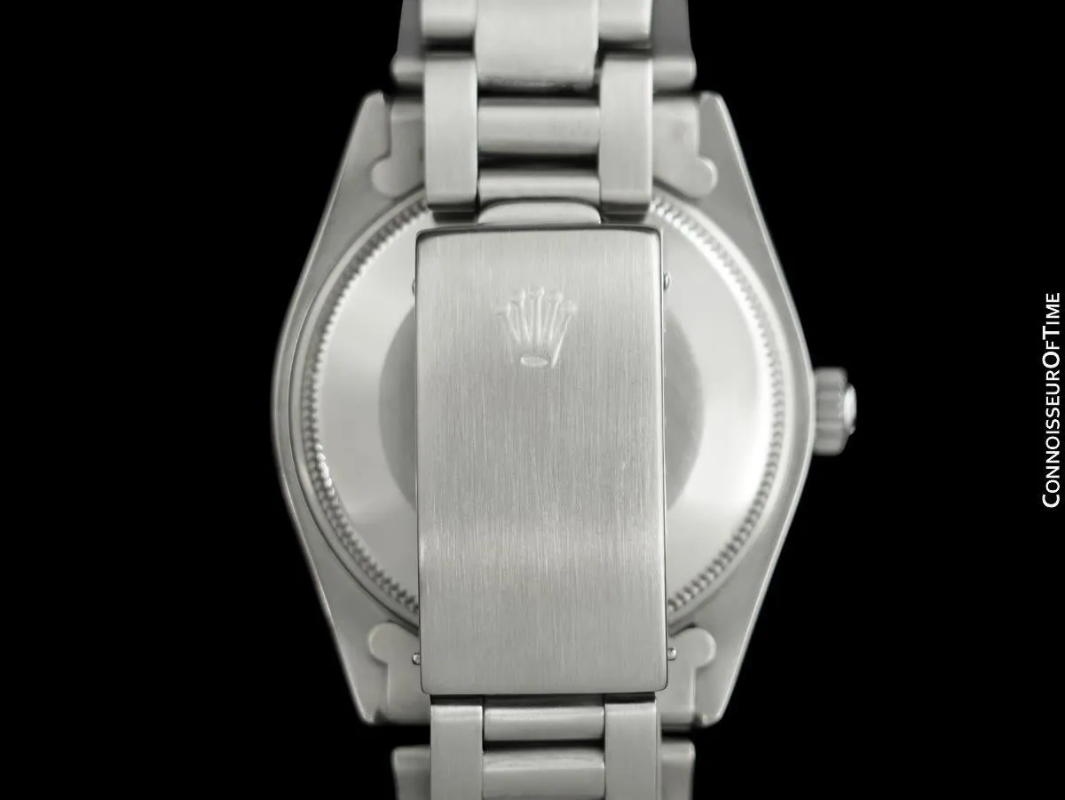 1988 Rolex Oyster Perpetual Vintage Mens Watch, Ref. 1002 - Stainless Steel