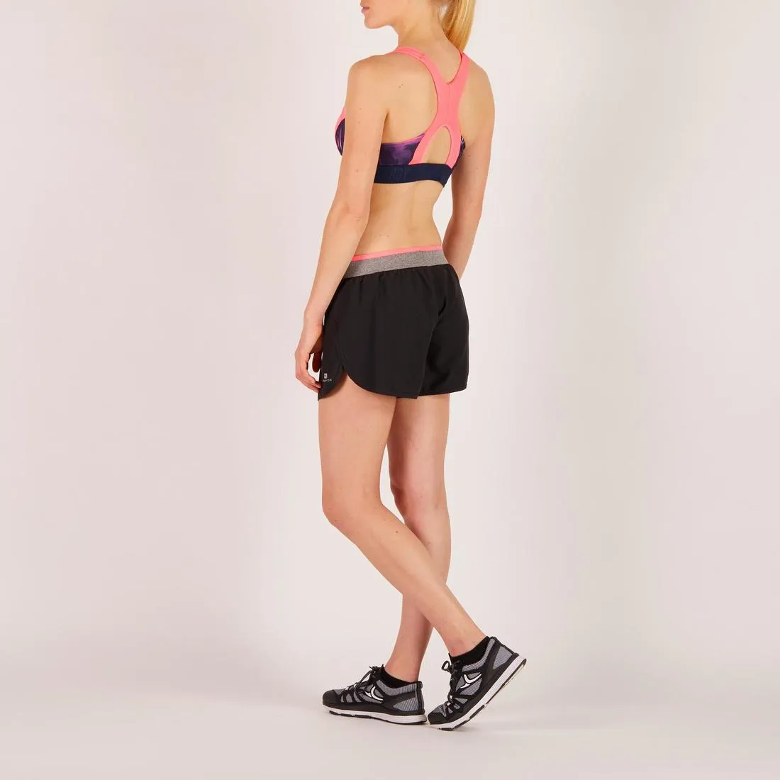 500 Women's Cardio Fitness Bra -  Tropical Details