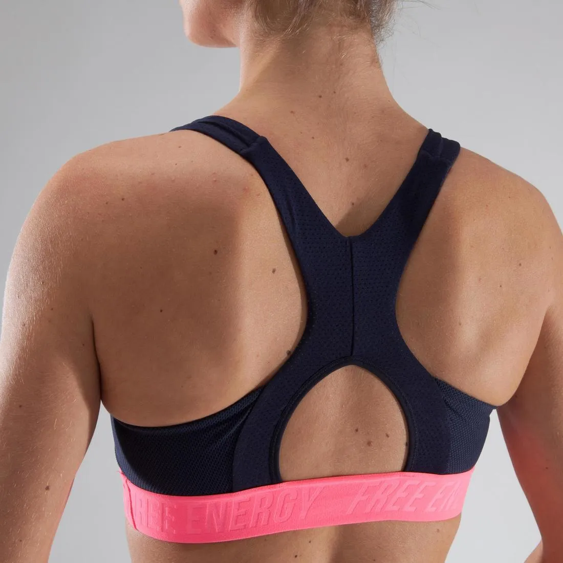 500 Women's Cardio Fitness Bra -  Tropical Details