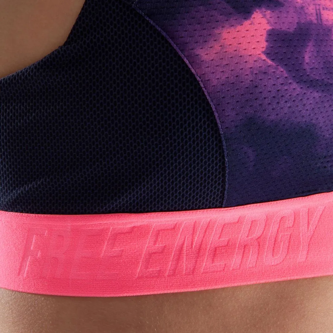 500 Women's Cardio Fitness Bra -  Tropical Details