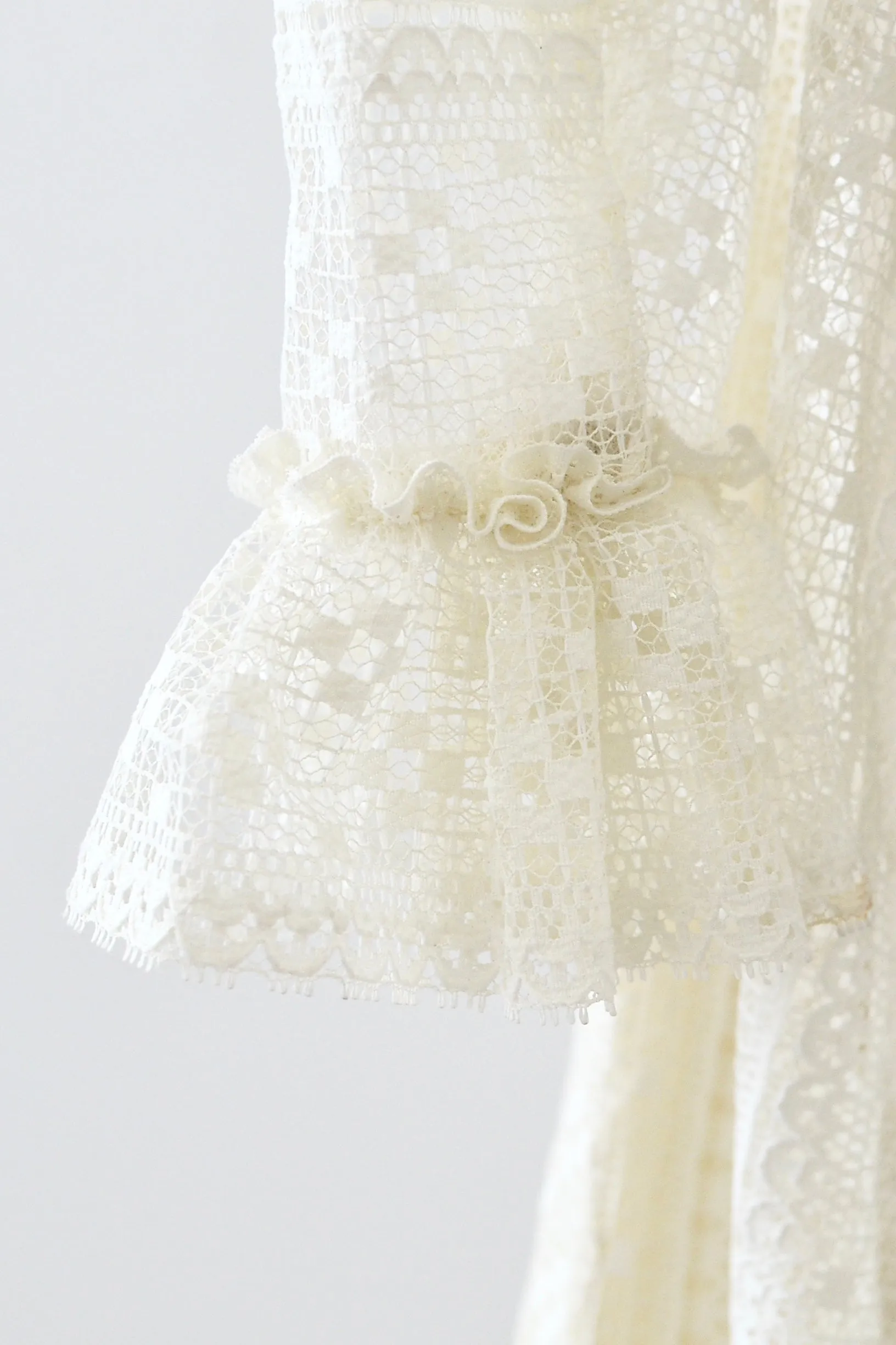 70s Courthouse Dress / M