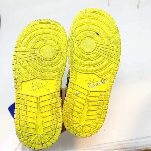 Air Jordan 1 Kid's Mid GS “Dynamic Yellow” Size 9C