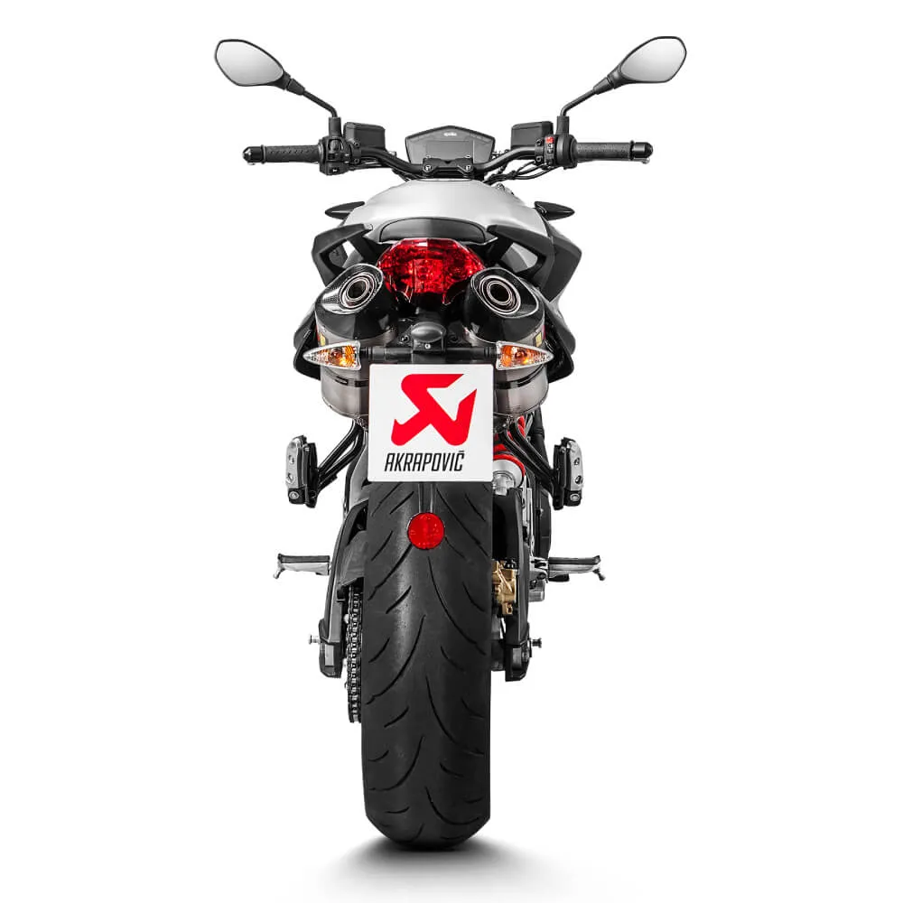 Akrapovic Titanium Twin Silencer Slip-On Kit S-A9SO1-HDT-1