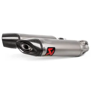 Akrapovic Titanium Twin Silencer Slip-On Kit S-A9SO1-HDT-1