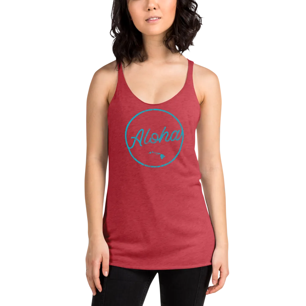 Aloha Tribe Aloha Womens Racerback Tank