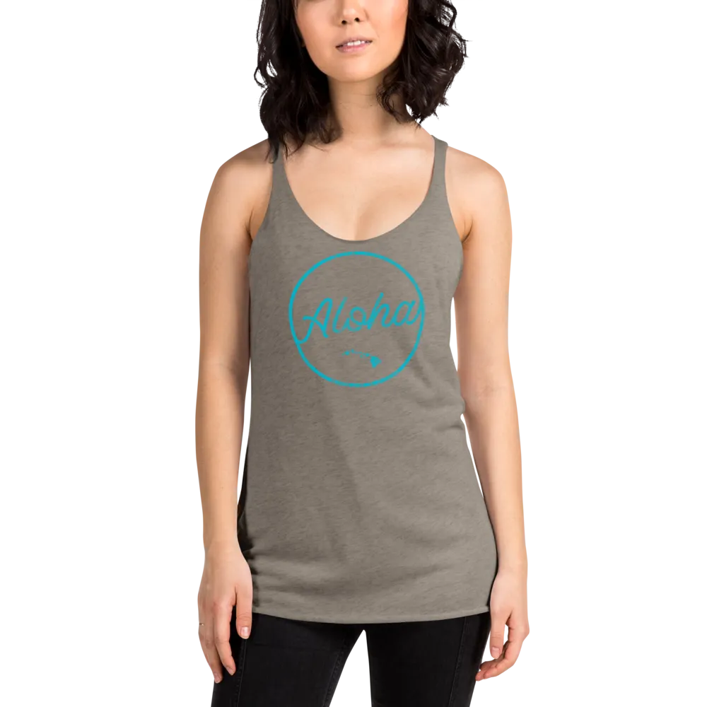 Aloha Tribe Aloha Womens Racerback Tank