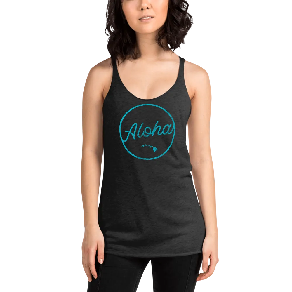 Aloha Tribe Aloha Womens Racerback Tank
