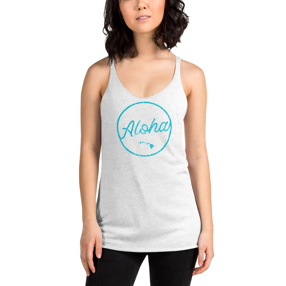 Aloha Tribe Aloha Womens Racerback Tank