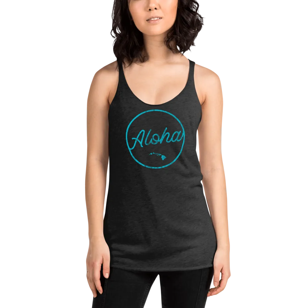 Aloha Tribe Aloha Womens Racerback Tank