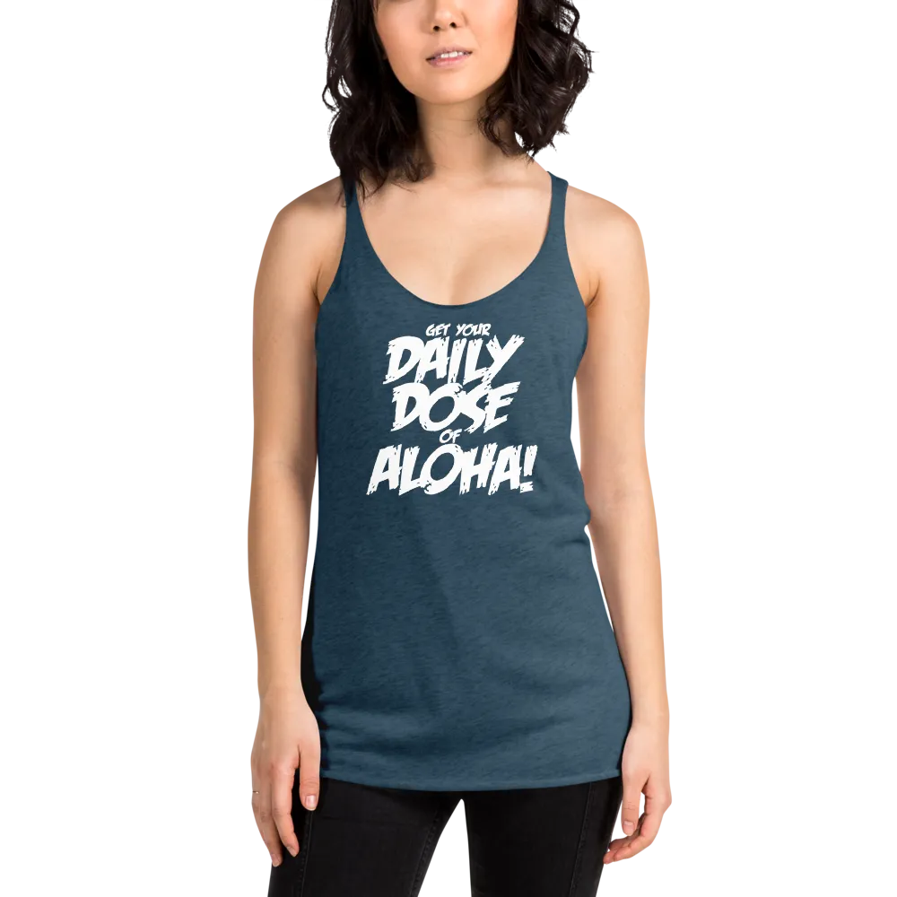 Aloha Tribe Daily Dose Womens Racerback Tank
