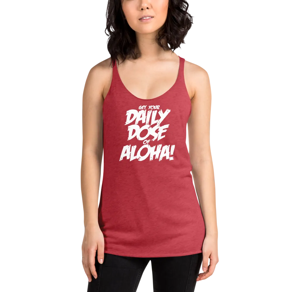 Aloha Tribe Daily Dose Womens Racerback Tank