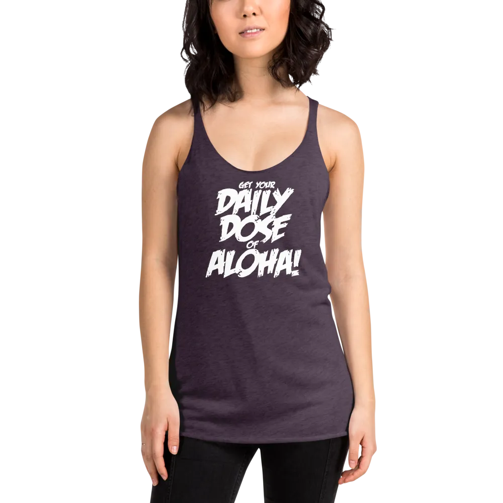Aloha Tribe Daily Dose Womens Racerback Tank